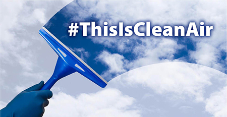 This is Clean Air graphic